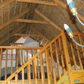 Loft bedroom upstairs